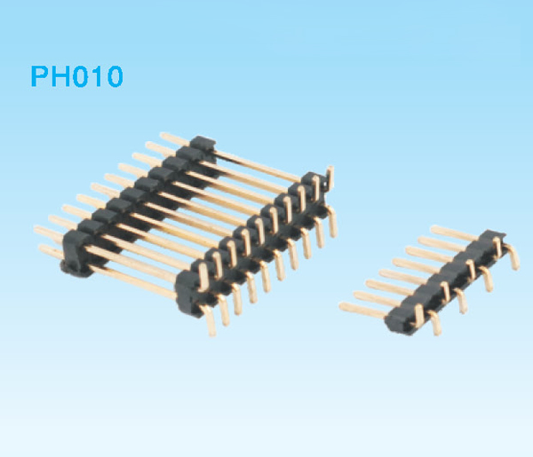 PH2.0單雙排SMD排針H=1.0、1.5、2.0mm（可帶定位柱）