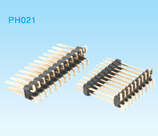 PH2.54雙排SMD排針（可帶定位柱）H=1.5、2.0、2.5mm